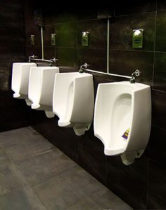 clean bar urinals